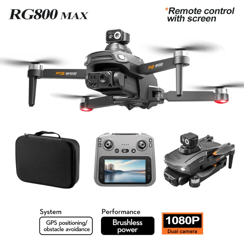 NEW RG800 MAX Drone 1080P HD C - đánh giá và giá Drone Gimbal Brushless