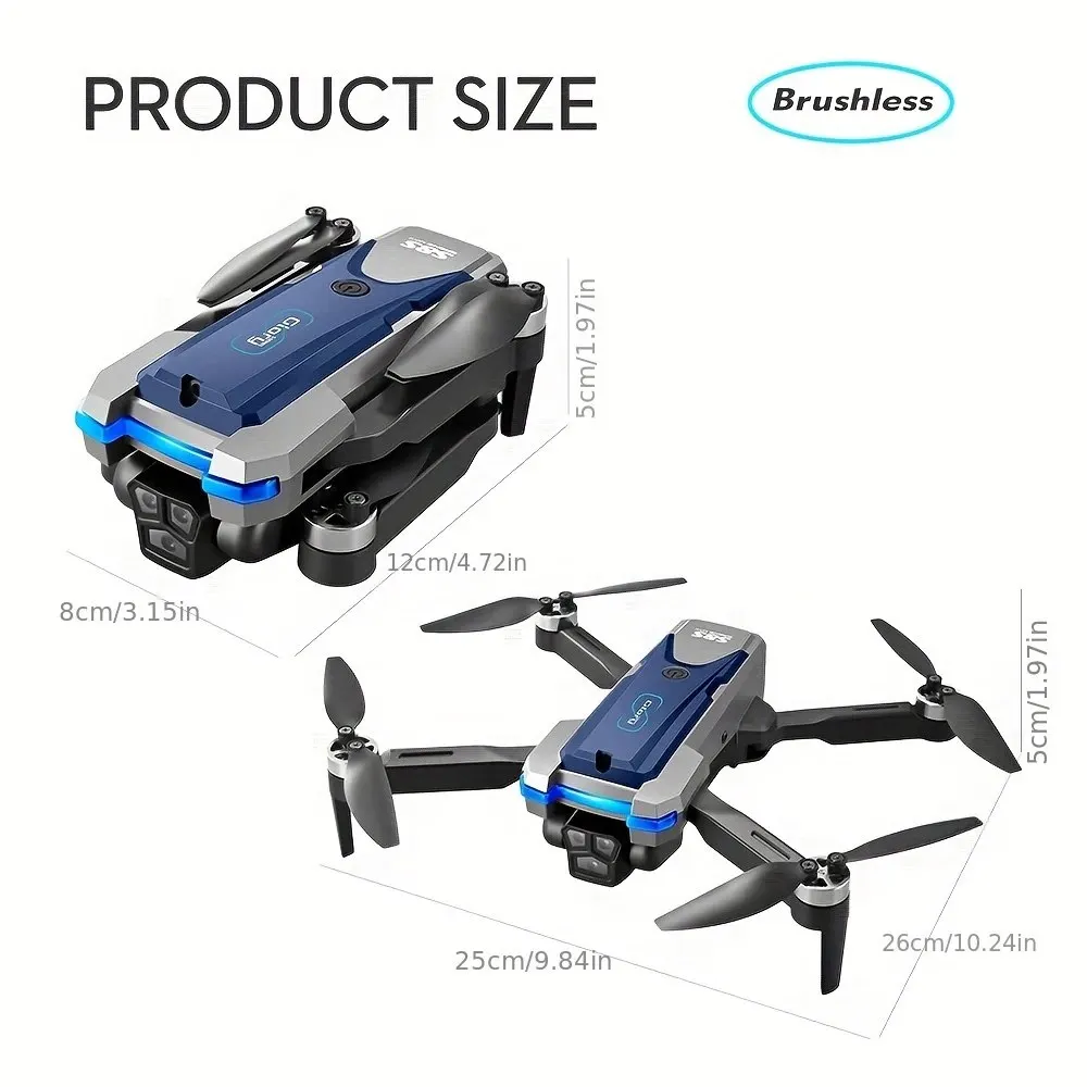 S8S GPS Drone 5G Wifi 8K HD Du - đánh giá và giá Drone Gimbal Brushless